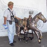 A photographer in Guayaquil