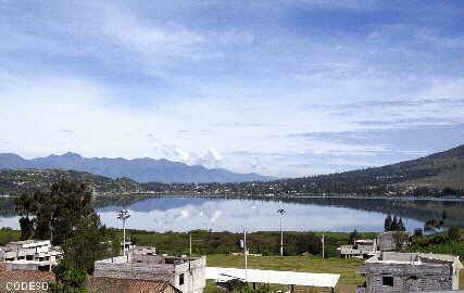 Fotos Laguna San Pablo in der Nähe von Otavalo in der Provinz  Imbabura