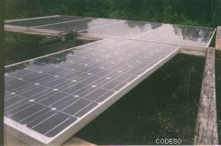 Solar Panele fur die Wasserpumpe 