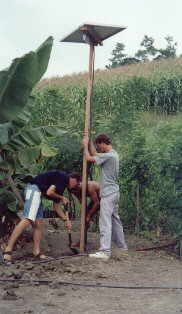 Colocando el panel